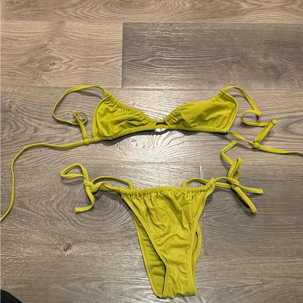 Wild Fable Lime Bikini Set